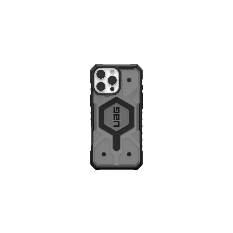 UAG Pathfinder Clear Magsafe - obudowa ochronna do iPhone 16 Pro Max kompatybilna z MagSafe (ash)