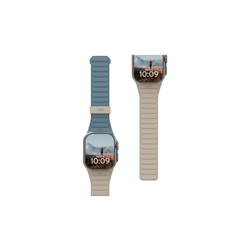 UAG Pathfinder - silikonowy dwustronny pasek magnetyczny do Apple Watch seria: 1-3, 42mm / series 4-6 & SE 1-2, 44mm / series 7-