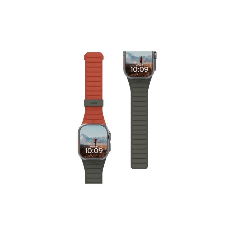 UAG Pathfinder - silikonowy dwustronny pasek magnetyczny do Apple Watch seria: 1-3, 42mm / series 4-6 & SE 1-2, 44mm / series 7-