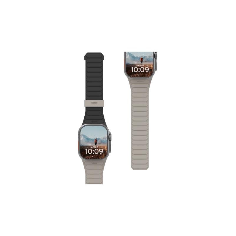 UAG Pathfinder - silikonowy dwustronny pasek magnetyczny do Apple Watch seria: 1-3, 42mm / series 4-6 & SE 1-2, 44mm / series 7-