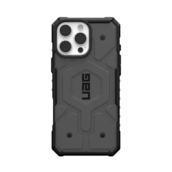 UAG Pathfinder Magsafe - obudowa ochronna do iPhone 16 Pro Max kompatybilna z MagSafe (silver)
