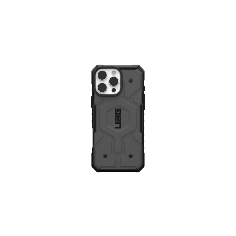 UAG Pathfinder Magsafe - obudowa ochronna do iPhone 16 Pro Max kompatybilna z MagSafe (silver)