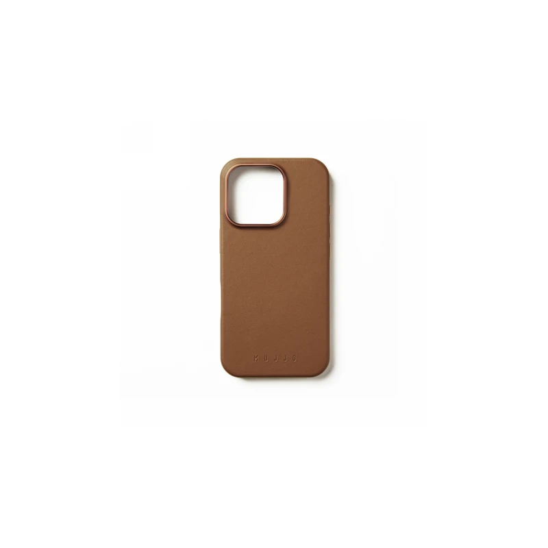Mujjo Leather Case - etui skórzane do iPhone 16 Pro kompatybilne z MagSafe (tan)