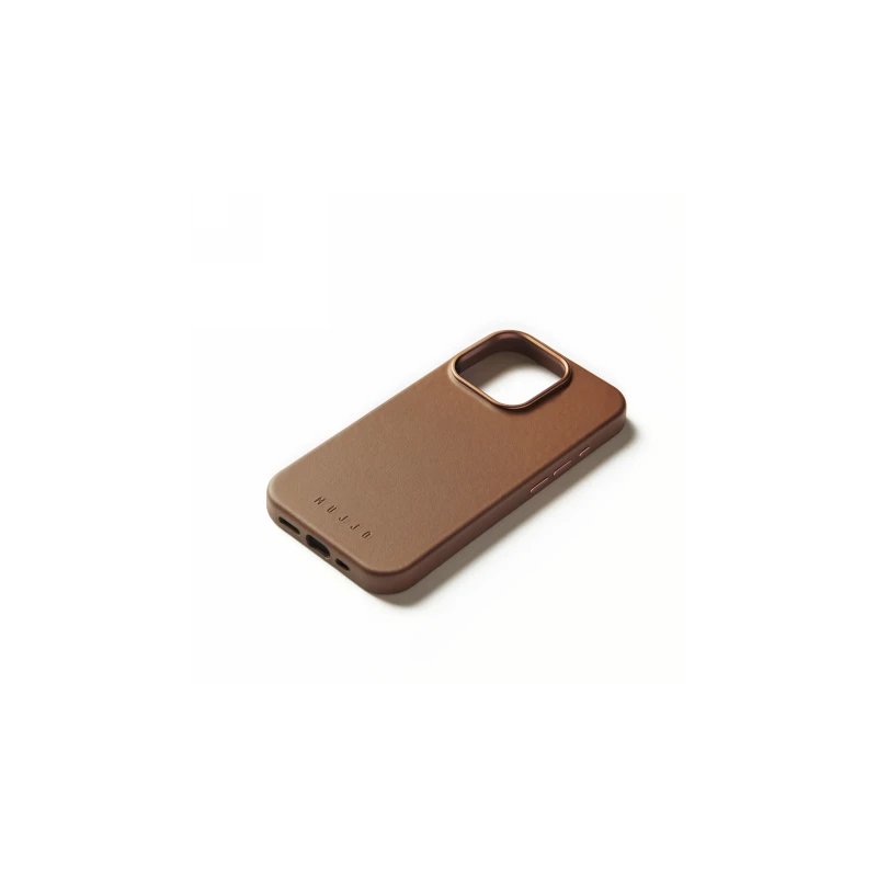 Mujjo Leather Case - etui skórzane do iPhone 16 Pro kompatybilne z MagSafe (tan)