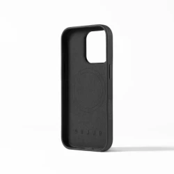 Mujjo Leather Case - etui skórzane do iPhone 16 Pro kompatybilne z MagSafe (black)