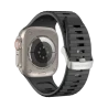 Decoded Ultra Traction - silikonowy pasek do Apple Watch 49/45/44/42 mm Gen 1-9 - SE (black)