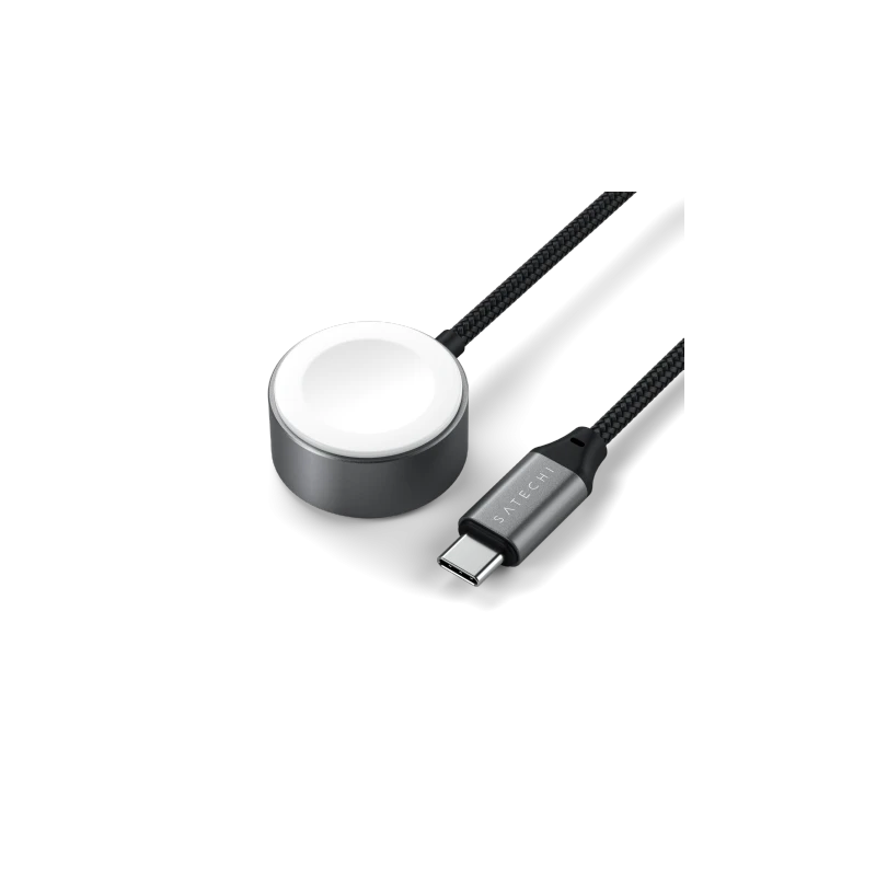 Satechi USB-C Fast Charging Cable - kabel ładujący USB-C do Apple Watch, 5W 20 cm (space gray)