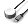 Satechi USB-C Fast Charging Cable - kabel ładujący USB-C do Apple Watch, 5W 20 cm (space gray)
