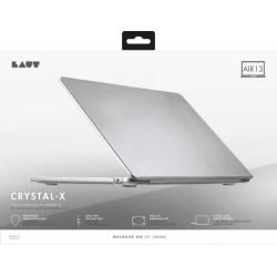 LAUT Slim Crystal-X - obudowa ochronna do Macbook  Air 13" M2 2022 / M3 2024 (crystal)