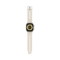 Decoded Ultra Traction - silikonowy pasek do Apple Watch 49/45/44/42 mm Gen 1-9 - SE (white)
