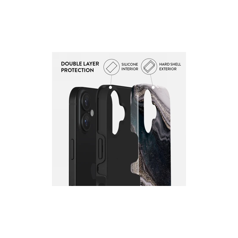 Burga Tough Magsafe - obudowa ochronna do iPhone 16 kompatybilna z MagSafe (magic night)