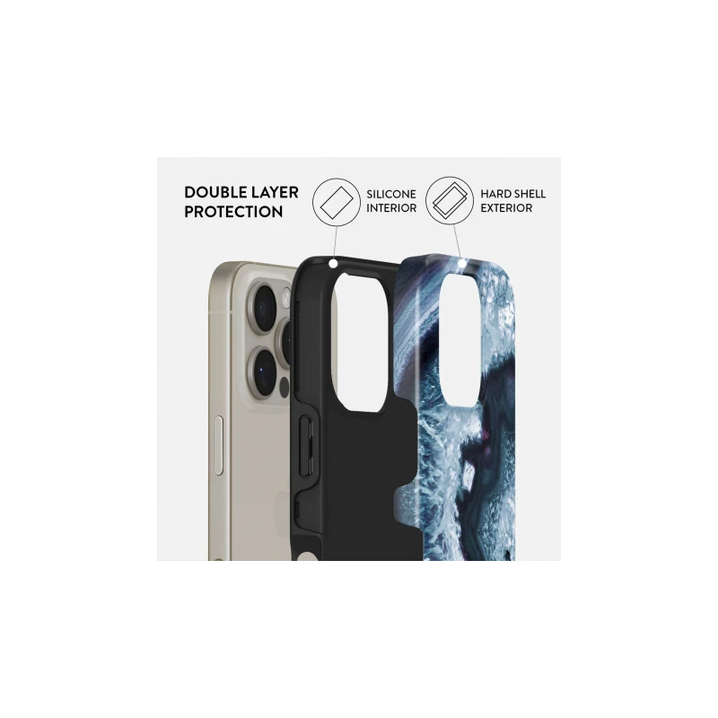 Burga Tough Magsafe - obudowa ochronna do iPhone 16 Pro kompatybilna z MagSafe (frozen lake)