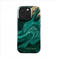 Burga Tough Magsafe - obudowa ochronna do iPhone 16 Pro Max kompatybilna z MagSafe (emerald pool)