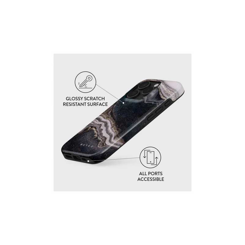 Burga Tough Magsafe - obudowa ochronna do iPhone 16 Pro Max kompatybilna z MagSafe (magic night)