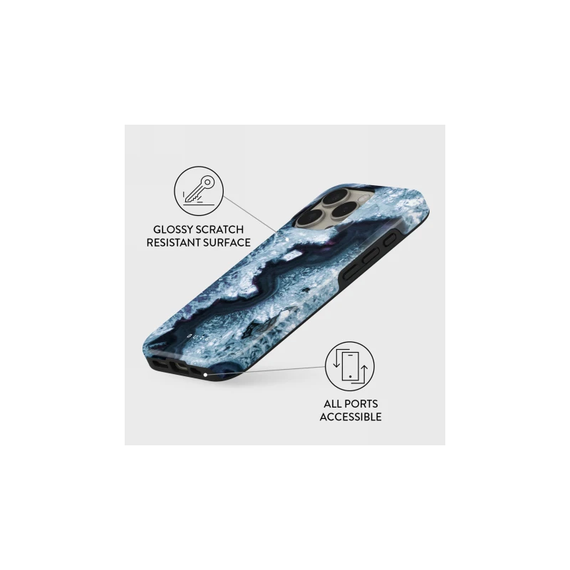 Burga Tough Magsafe - obudowa ochronna do iPhone 16 Pro Max kompatybilna z MagSafe (frozen lake)