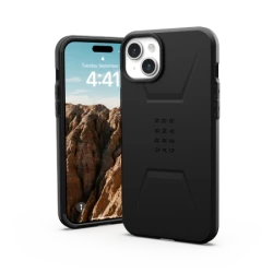 UAG Civilian Magsafe - obudowa ochronna do iPhone 15 Plus kompatybilna z MagSafe (black)