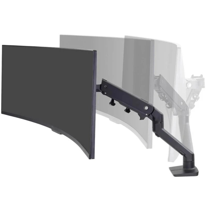 Ergotron HX Desk Monitor HD Pivot regulowany uchwyt biurkowy czarny Odyssey
