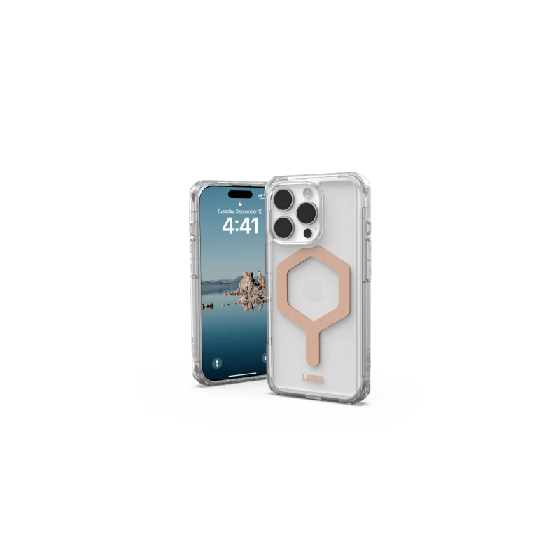 UAG Plyo Magsafe - obudowa ochronna do iPhone 16 Pro kompatybilna z MagSafe (ice / rose gold)