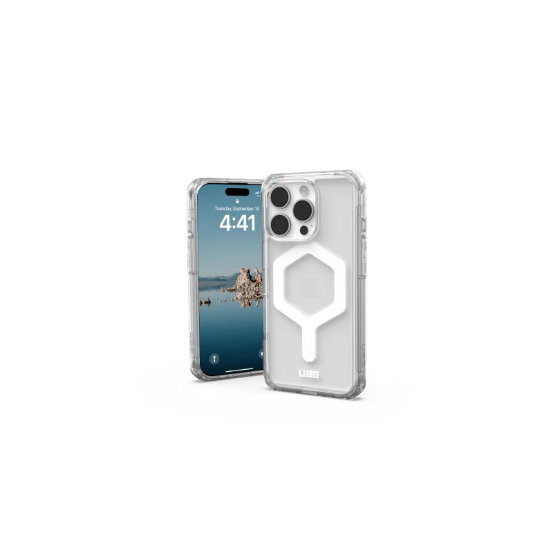 UAG Plyo Magsafe - obudowa ochronna do iPhone 16 Pro kompatybilna z MagSafe (ice/white)