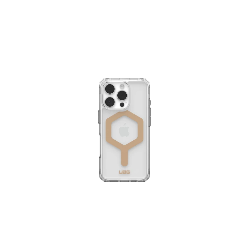 UAG Plyo Magsafe - obudowa ochronna do iPhone 16 Pro kompatybilna z MagSafe (ice/gold)