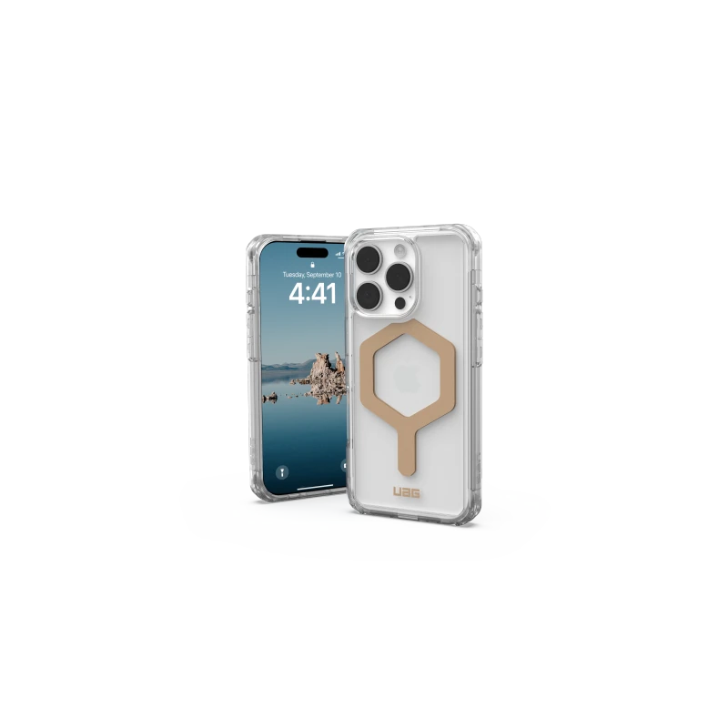 UAG Plyo Magsafe - obudowa ochronna do iPhone 16 Pro kompatybilna z MagSafe (ice/gold)