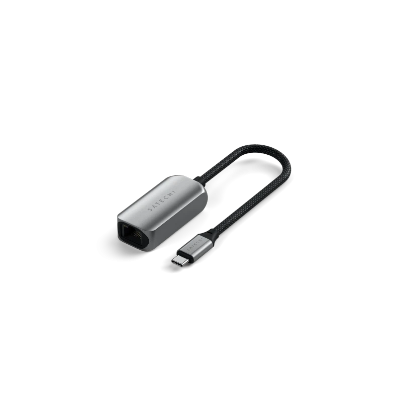 Satechi Ethernet Adapter - adapter USB-C 2.5 do Ethernet (space gray)