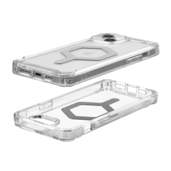 UAG Plyo MagSafe - obudowa ochronna do iPhone 15 Plus kompatybilna z MagSafe (ice-silver)