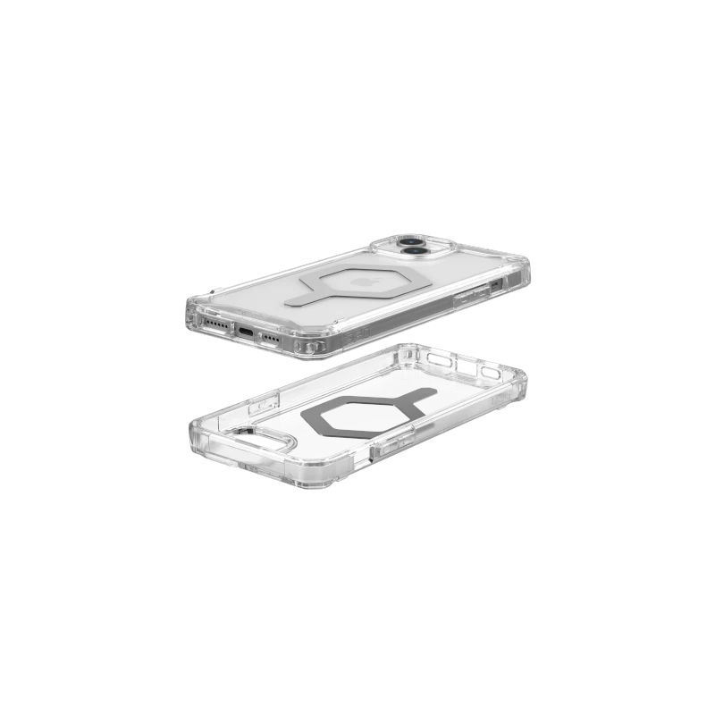UAG Plyo MagSafe - obudowa ochronna do iPhone 15 Plus kompatybilna z MagSafe (ice-silver)