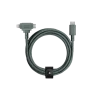 Native Union Belt Cable Duo - kabel USB-C - USB-C / lightning, 1,5 m (slate green)