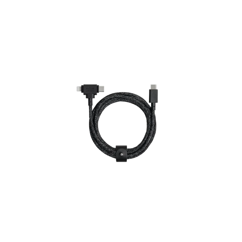 Native Union Belt Cable Duo - kabel USB-C - USB-C / lightning, 1,5 m (cosmos)