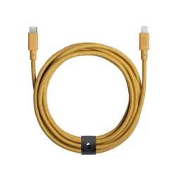 Native Union Belt Cable XL - kabel USB-C - lightning, 3 m (kraft)