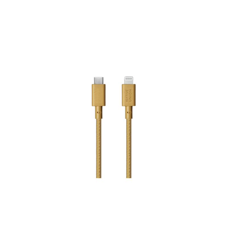 Native Union Belt Cable XL - kabel USB-C - lightning, 3 m (kraft)