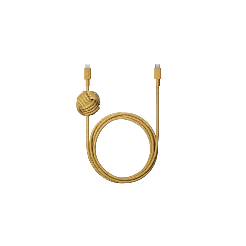 Native Union Night Cable - kabel USB-C - lightning, 3 m (kraft)