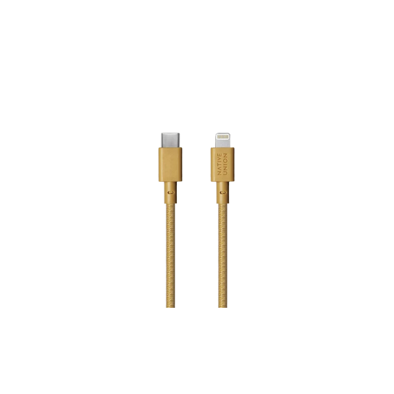 Native Union Night Cable - kabel USB-C - lightning, 3 m (kraft)