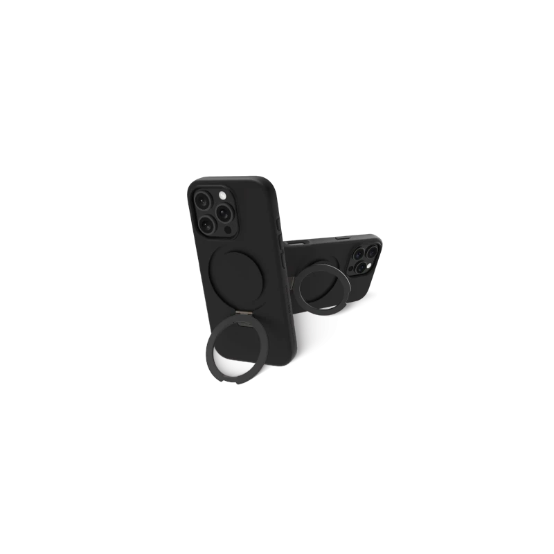 dbramante1928 Iceland Ultra D3O MS Kick - obudowa ochronna z podstawką do iPhone 16 Pro Max kompatybilna z MagSafe (black)