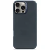 Decoded Leather Backcover - skórzana obudowa ochronna do iPhone 16 Pro Max kompatybilna z MagSafe (navy)
