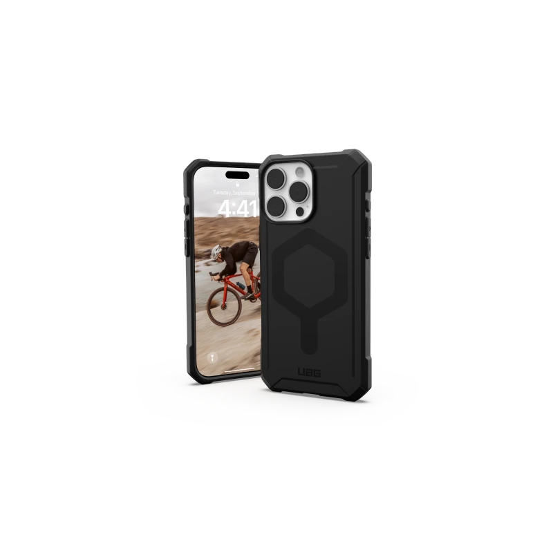 UAG Essential Armor Magsafe - obudowa ochronna do iPhone 16 Pro Max kompatybilna z MagSafe (black)