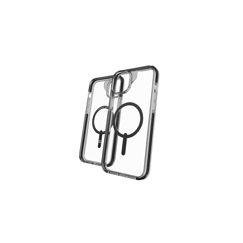 ZAGG Santa Cruz Snap - obudowa ochronna do iPhone 14 Plus/15 Plus kompatybilna z MagSafe (black)