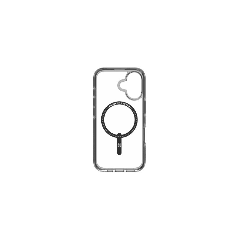 ZAGG Santa Cruz Snap - obudowa ochronna do iPhone 16 kompatybilna z MagSafe (black)