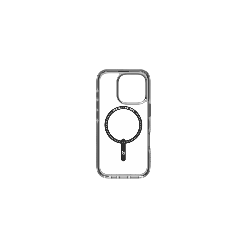 ZAGG Santa Cruz Snap - obudowa ochronna do iPhone 16 Pro kompatybilna z MagSafe (black)