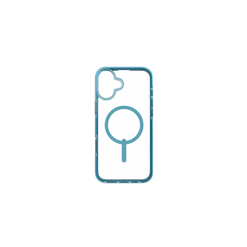 ZAGG Santa Cruz Snap - obudowa ochronna do iPhone 16 Plus kompatybilna z MagSafe (retro blue)