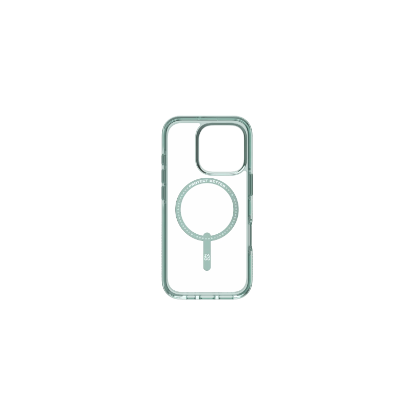 ZAGG Santa Cruz Snap - obudowa ochronna do iPhone 16 Pro kompatybilna z MagSafe (green)