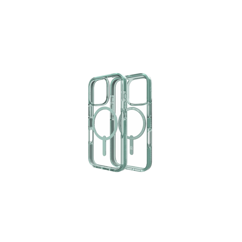 ZAGG Santa Cruz Snap - obudowa ochronna do iPhone 16 Pro kompatybilna z MagSafe (green)