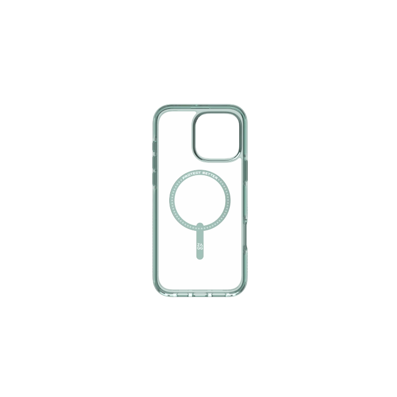ZAGG Santa Cruz Snap - obudowa ochronna do iPhone 16 Pro Max kompatybilna z MagSafe (green)