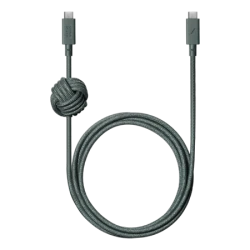 Native Union Anchor Cable 240W - kabel USB-C - USB-C, 3 m (slate green)