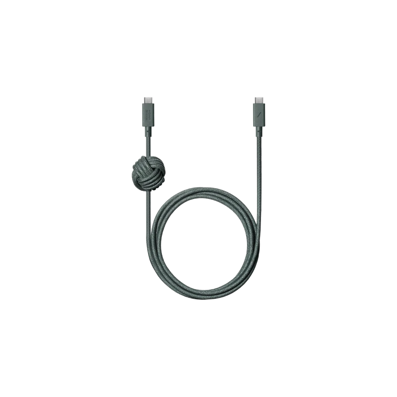 Native Union Anchor Cable 240W - kabel USB-C - USB-C, 3 m (slate green)