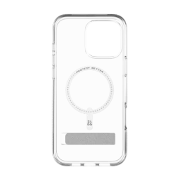 ZAGG Crystal Palace Snap Kickstand - obudowa ochronna z podstawką do iPhone 16 Pro Max kompatybilna z MagSafe (clear)