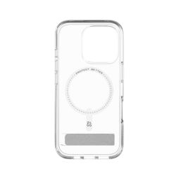 ZAGG Crystal Palace Snap Kickstand - obudowa ochronna z podstawką do iPhone 16 Pro kompatybilna z MagSafe (clear)