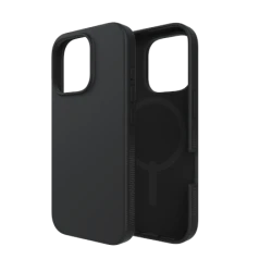 ZAGG Manhattan Snap - obudowa ochronna do iPhone 16 Pro kompatybilna z MagSafe (black)