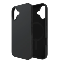 ZAGG Manhattan Snap - obudowa ochronna do iPhone 16 Plus kompatybilna z MagSafe (black)